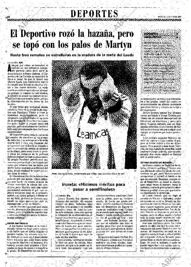 ABC MADRID 18-04-2001 página 56