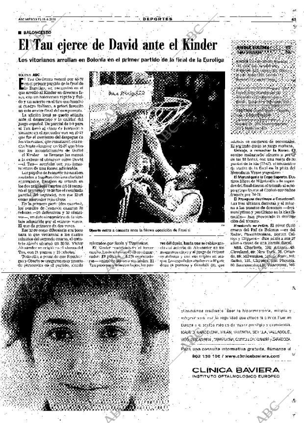 ABC MADRID 18-04-2001 página 63