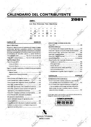 ABC MADRID 18-04-2001 página 9