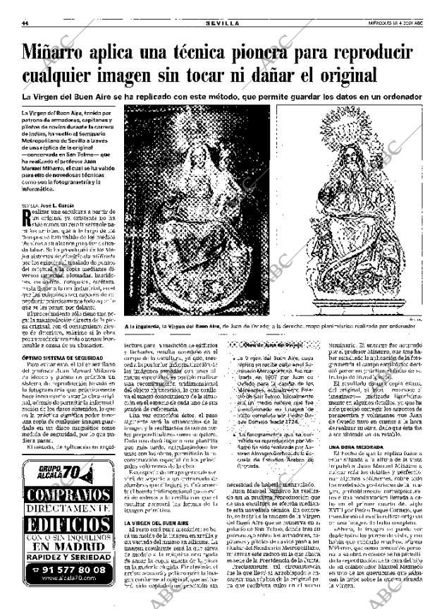 ABC SEVILLA 18-04-2001 página 44