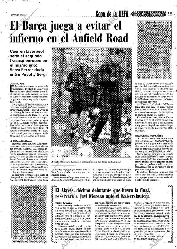 ABC SEVILLA 19-04-2001 página 115