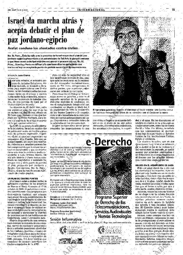 ABC MADRID 24-04-2001 página 29