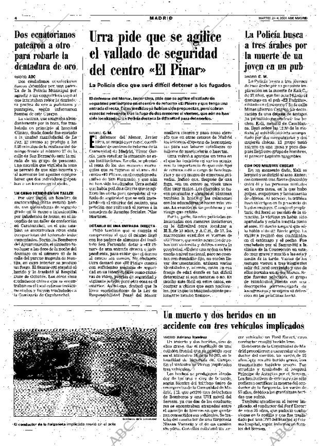 ABC MADRID 24-04-2001 página 96