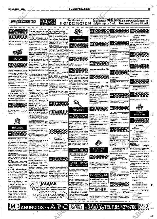 ABC SEVILLA 26-04-2001 página 89