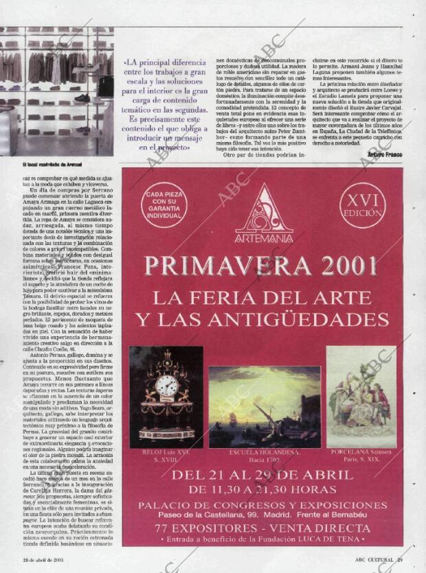CULTURAL MADRID 28-04-2001 página 29
