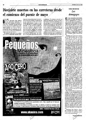 ABC MADRID 29-04-2001 página 38