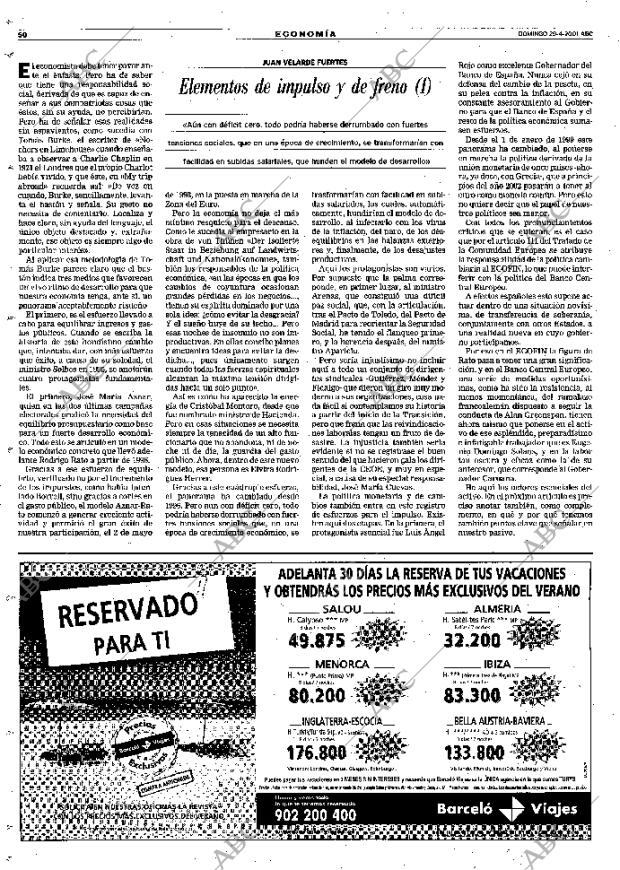 ABC MADRID 29-04-2001 página 50