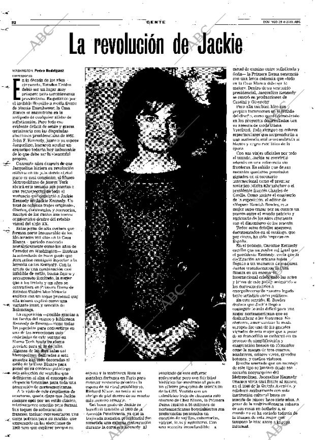 ABC SEVILLA 29-04-2001 página 92