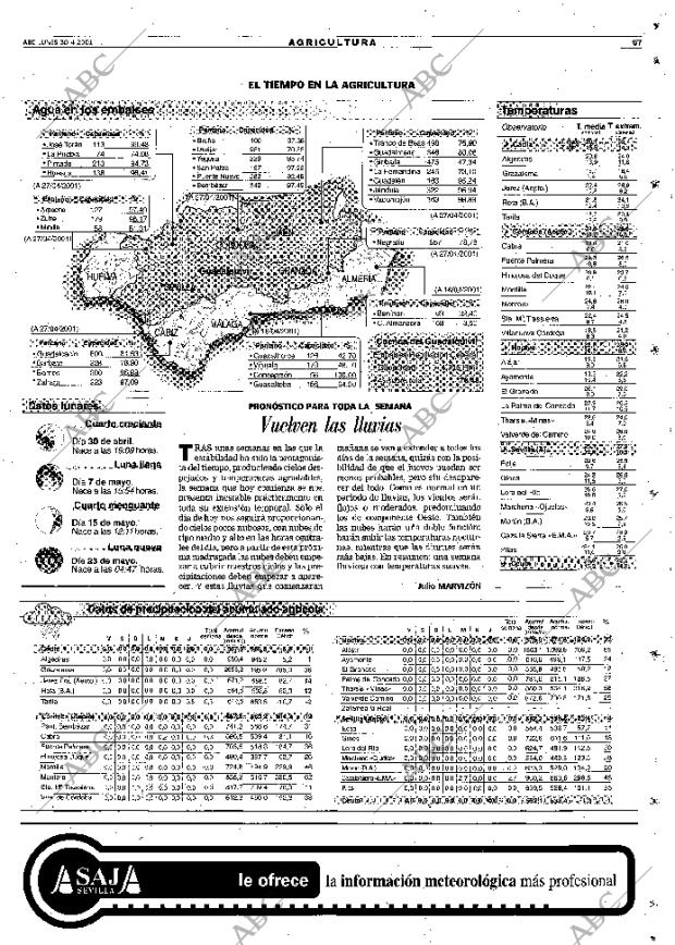 ABC SEVILLA 30-04-2001 página 67