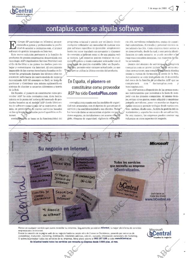 ABC MADRID 01-05-2001 página 119