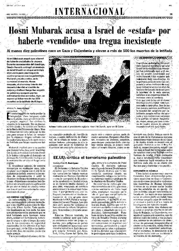 ABC MADRID 01-05-2001 página 25