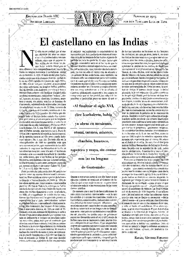 ABC MADRID 01-05-2001 página 3