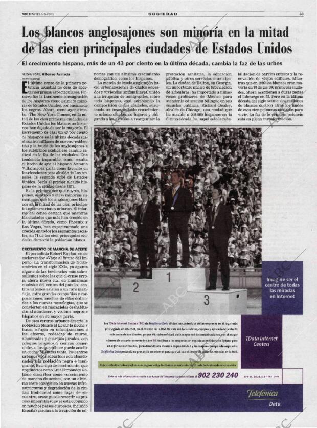 ABC MADRID 01-05-2001 página 33