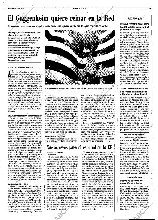 ABC MADRID 01-05-2001 página 39