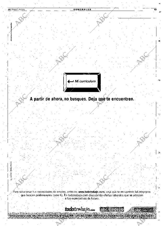 ABC MADRID 01-05-2001 página 63