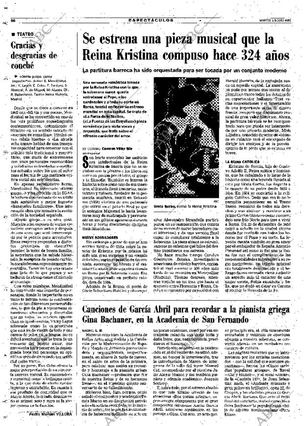 ABC MADRID 01-05-2001 página 66