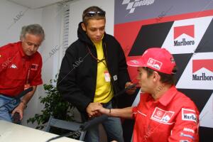 Carlos checa y valentino Rossi