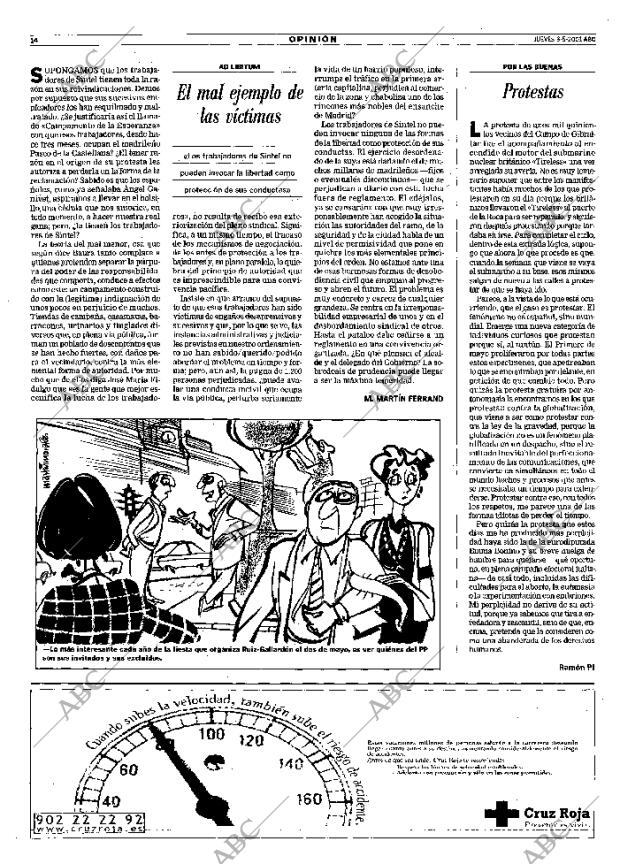 ABC MADRID 03-05-2001 página 14