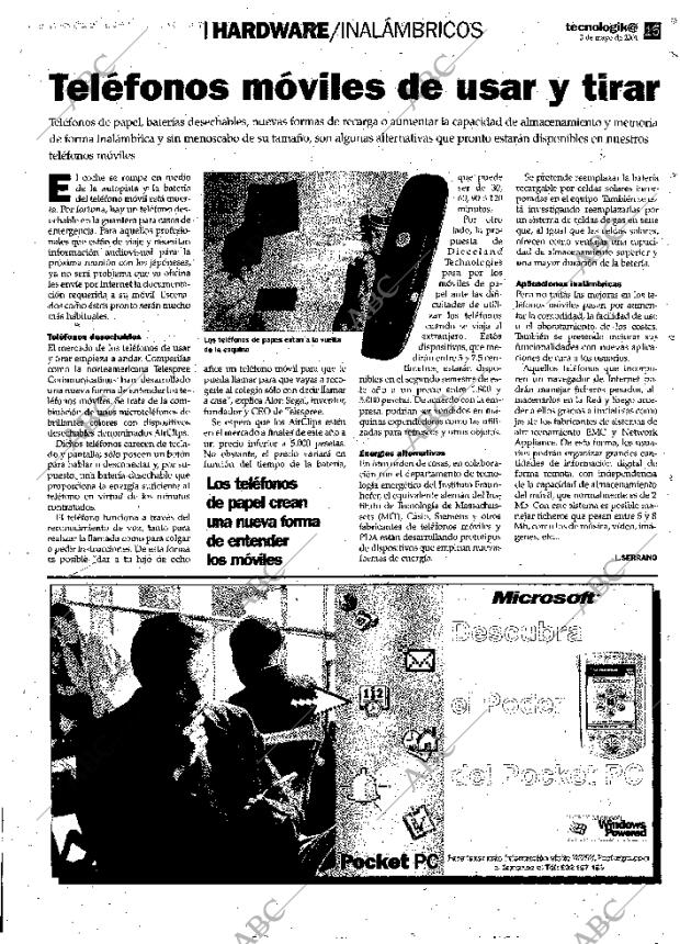 ABC MADRID 03-05-2001 página 167