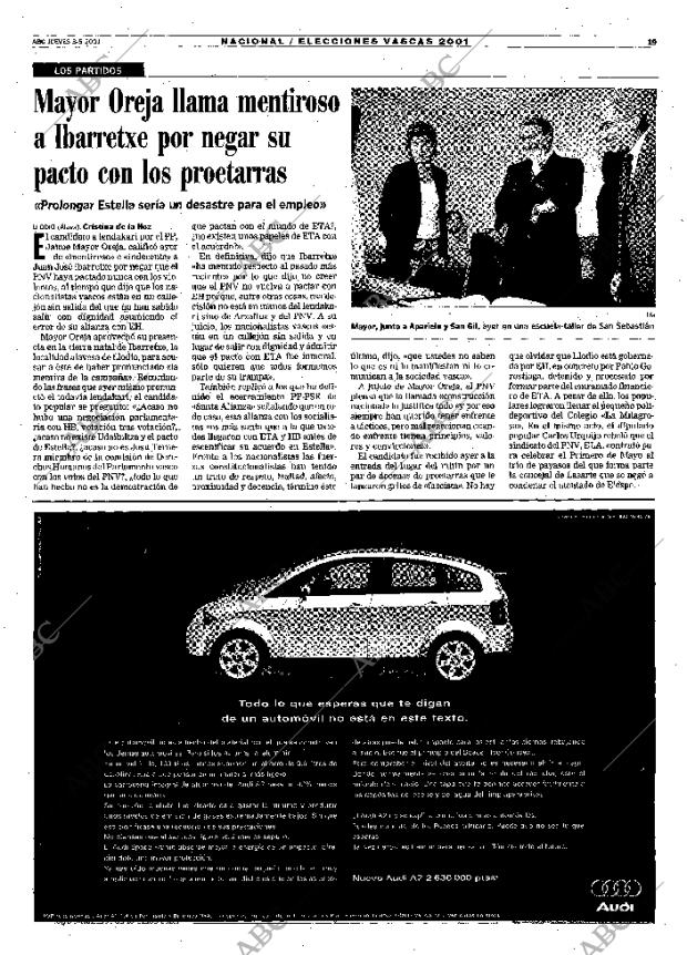 ABC MADRID 03-05-2001 página 19