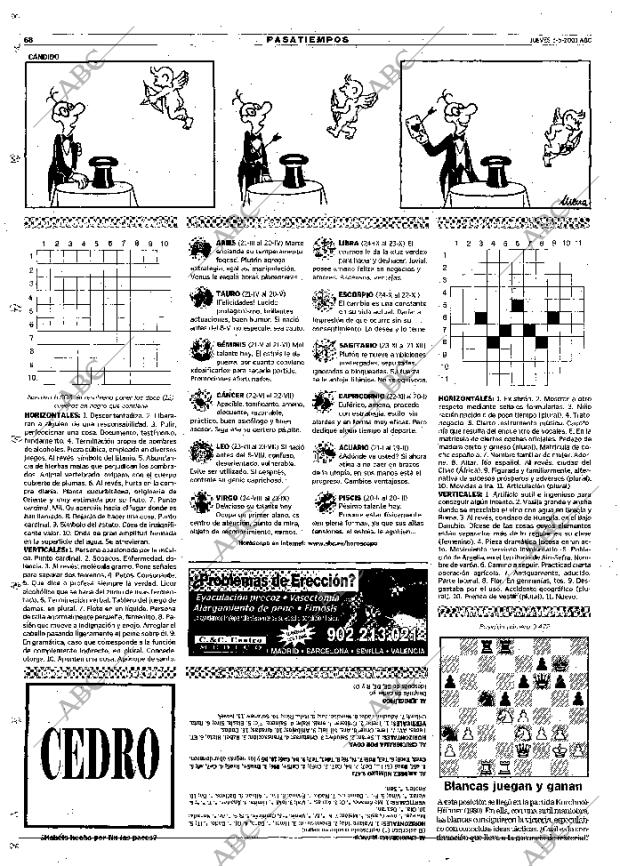 ABC MADRID 03-05-2001 página 68