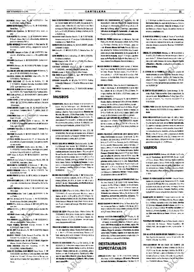 ABC MADRID 06-05-2001 página 117