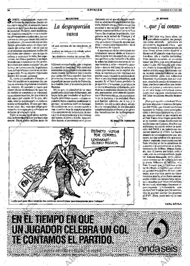 ABC MADRID 06-05-2001 página 16