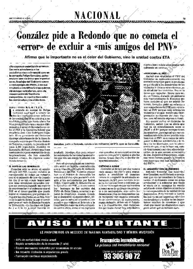 ABC MADRID 06-05-2001 página 19