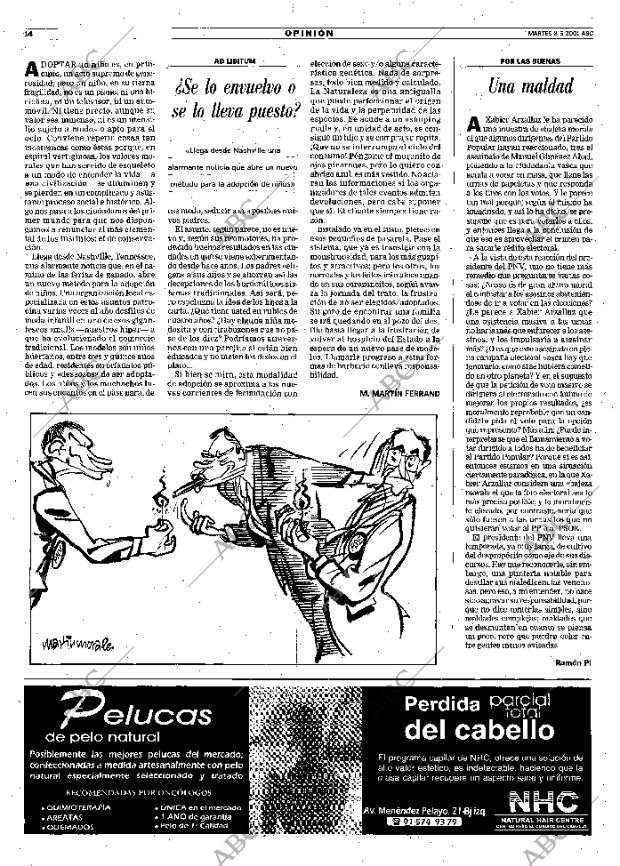 ABC MADRID 08-05-2001 página 14