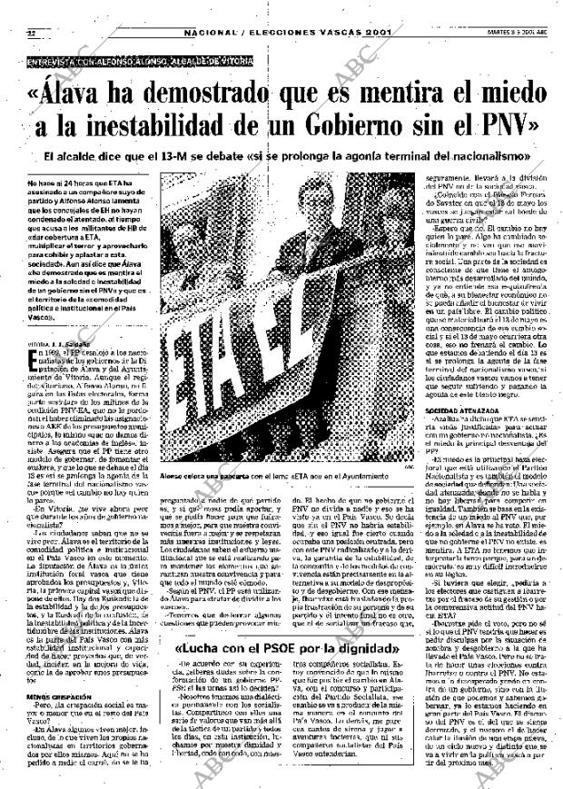 ABC MADRID 08-05-2001 página 22