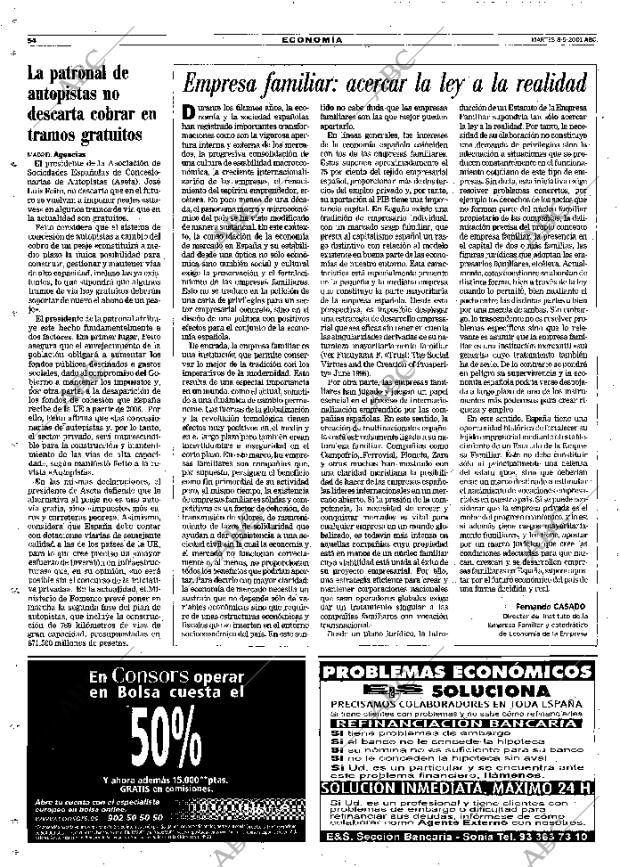 ABC MADRID 08-05-2001 página 54
