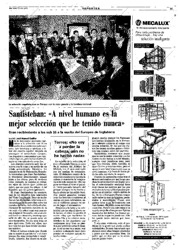 ABC MADRID 08-05-2001 página 65