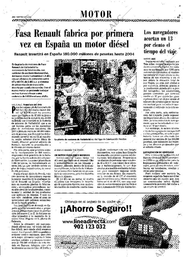 ABC MADRID 08-05-2001 página 67