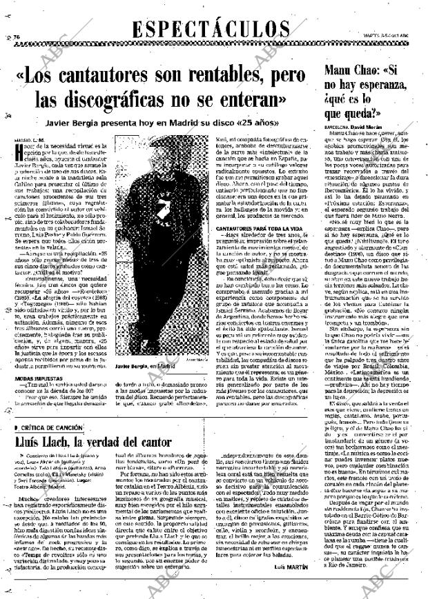 ABC MADRID 08-05-2001 página 76