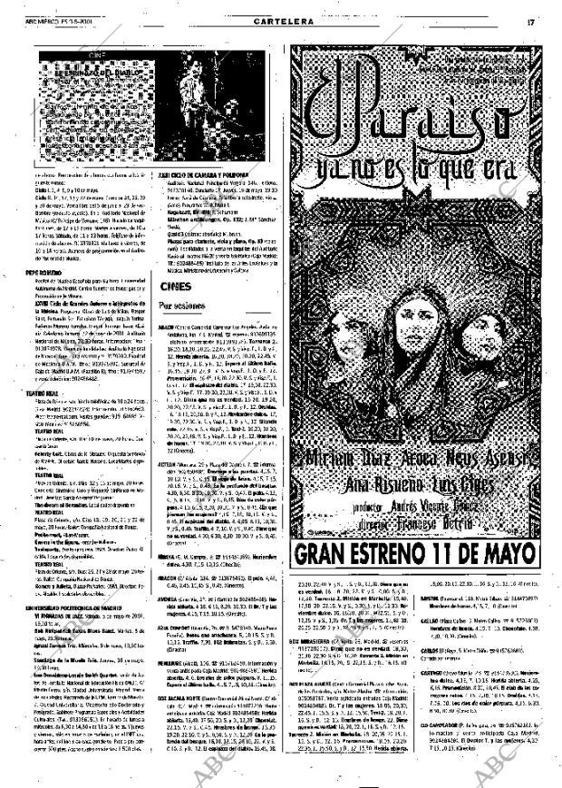 ABC MADRID 09-05-2001 página 105