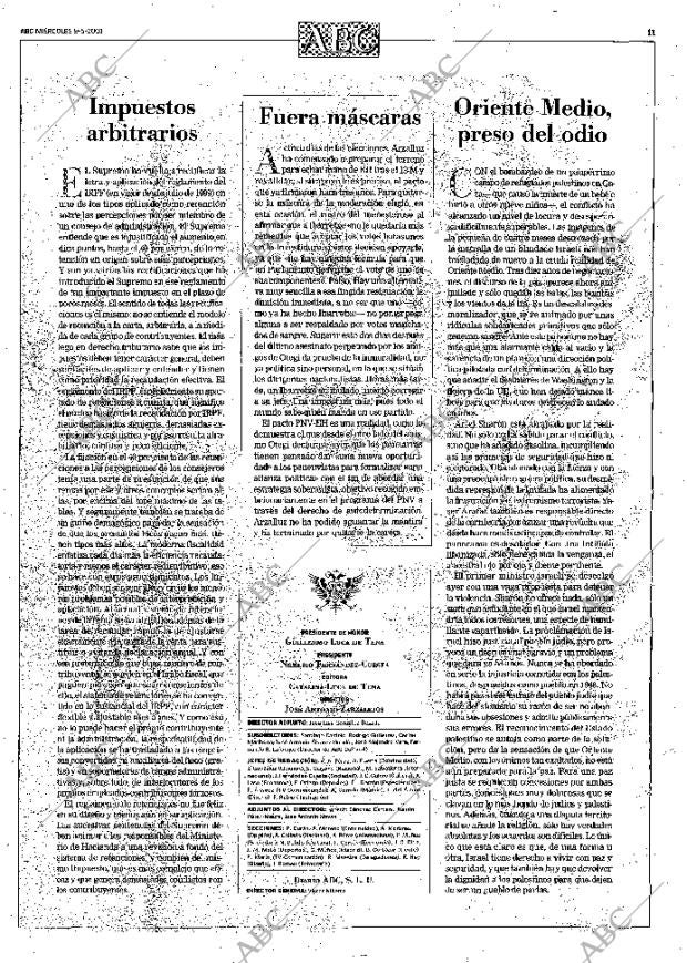 ABC MADRID 09-05-2001 página 11