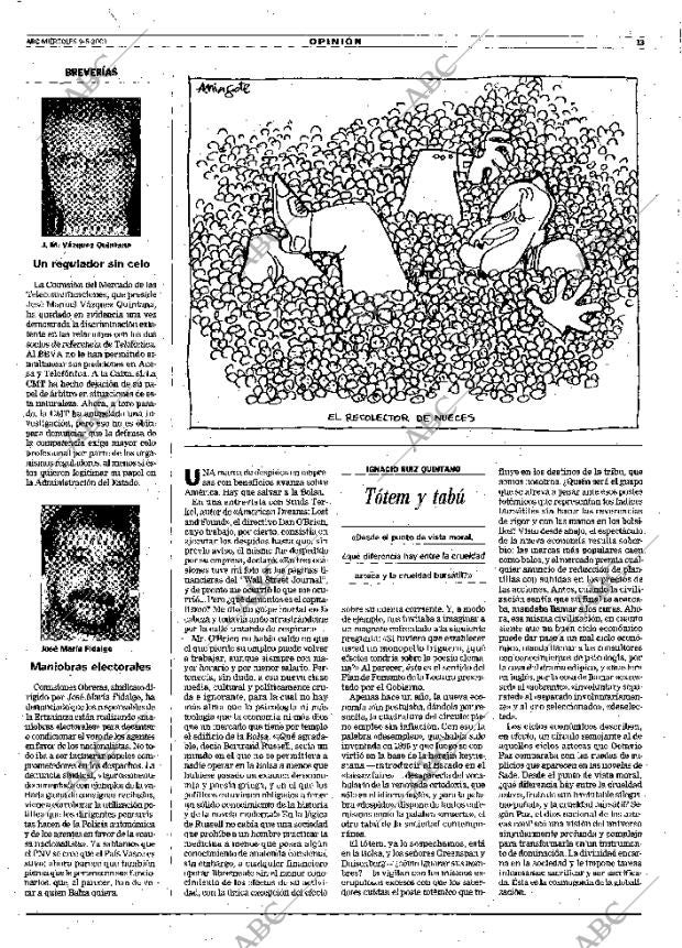 ABC MADRID 09-05-2001 página 13