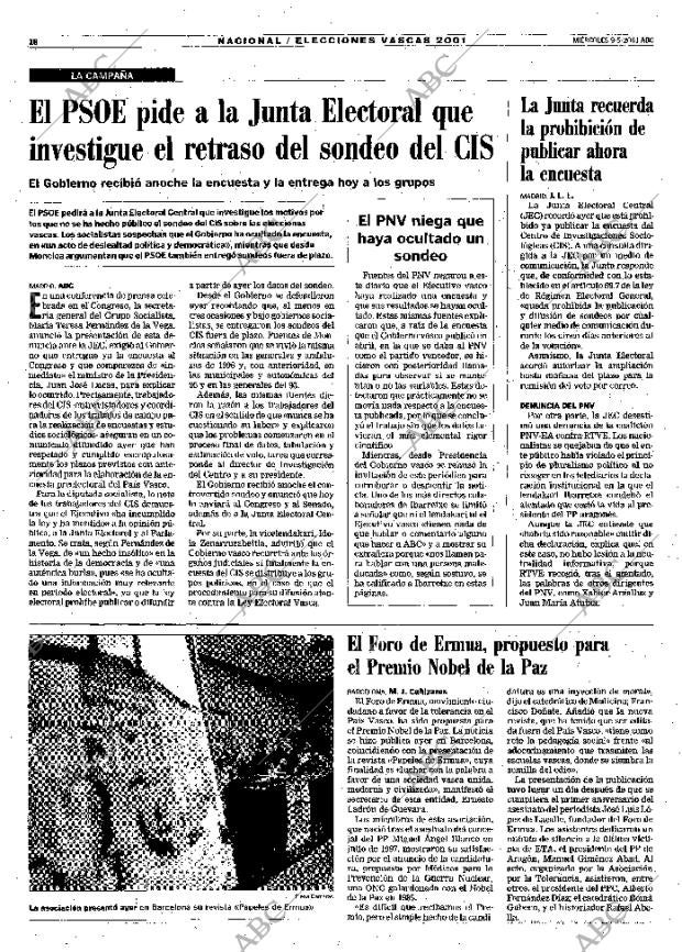 ABC MADRID 09-05-2001 página 18