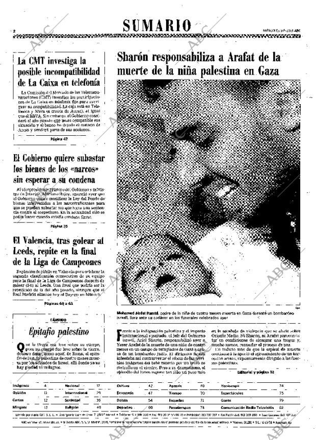 ABC MADRID 09-05-2001 página 2