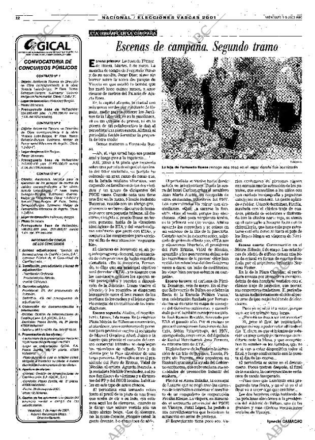 ABC MADRID 09-05-2001 página 22