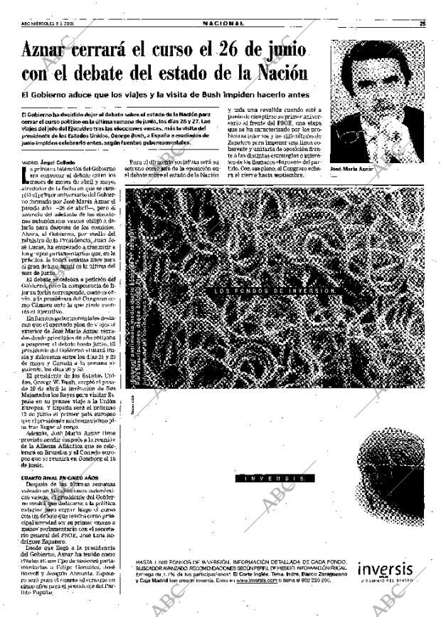 ABC MADRID 09-05-2001 página 25