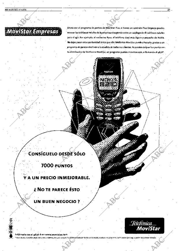 ABC MADRID 09-05-2001 página 27
