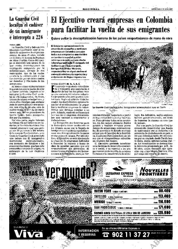 ABC MADRID 09-05-2001 página 28