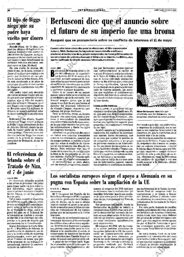 ABC MADRID 09-05-2001 página 30