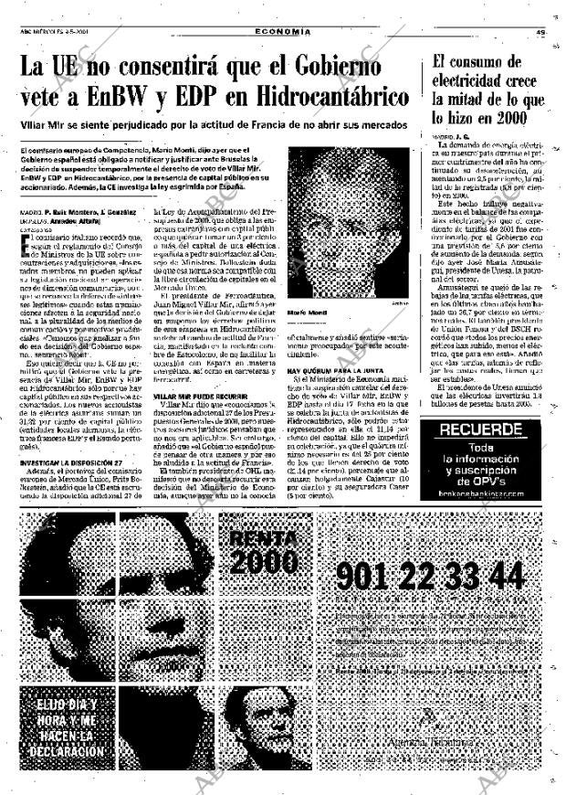 ABC MADRID 09-05-2001 página 49