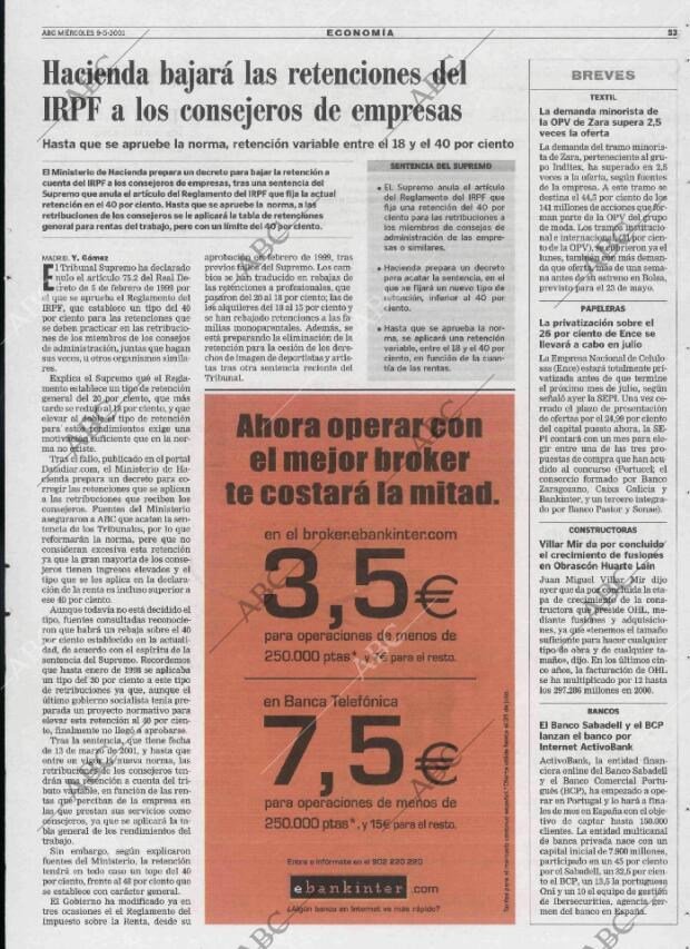 ABC MADRID 09-05-2001 página 53