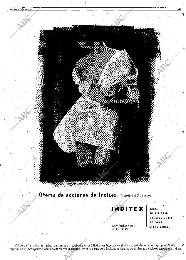ABC MADRID 09-05-2001 página 67