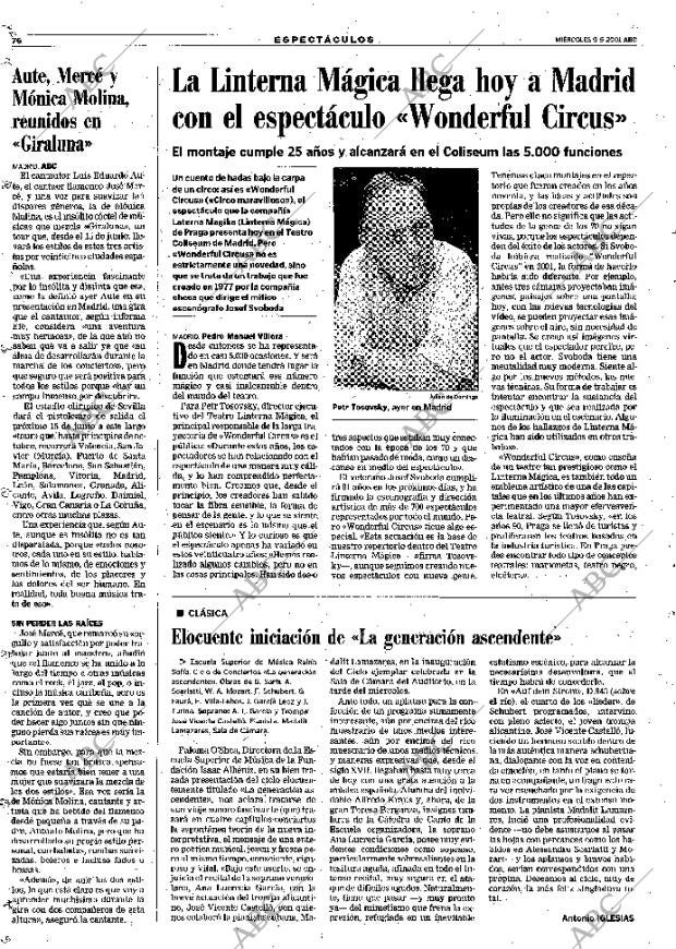 ABC MADRID 09-05-2001 página 76