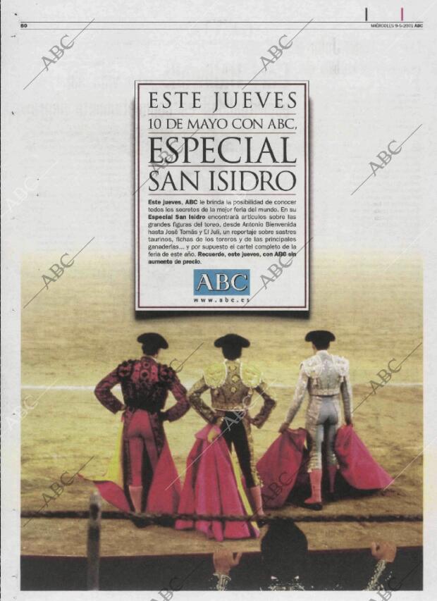 ABC MADRID 09-05-2001 página 80
