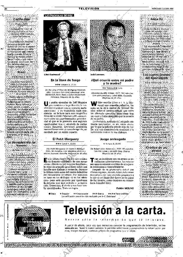 ABC MADRID 09-05-2001 página 84